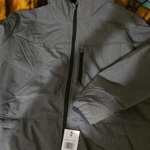 Free Country Gray Puffer Jacket